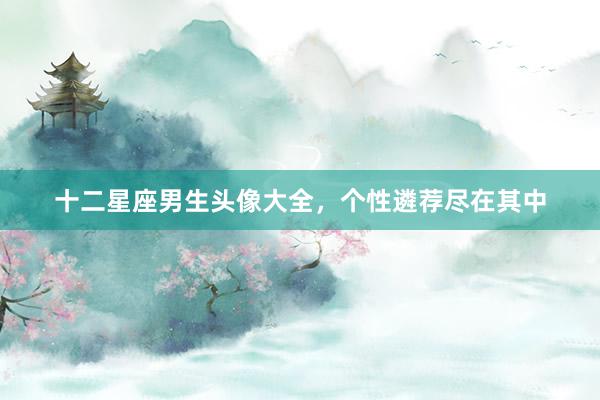十二星座男生头像大全，个性遴荐尽在其中